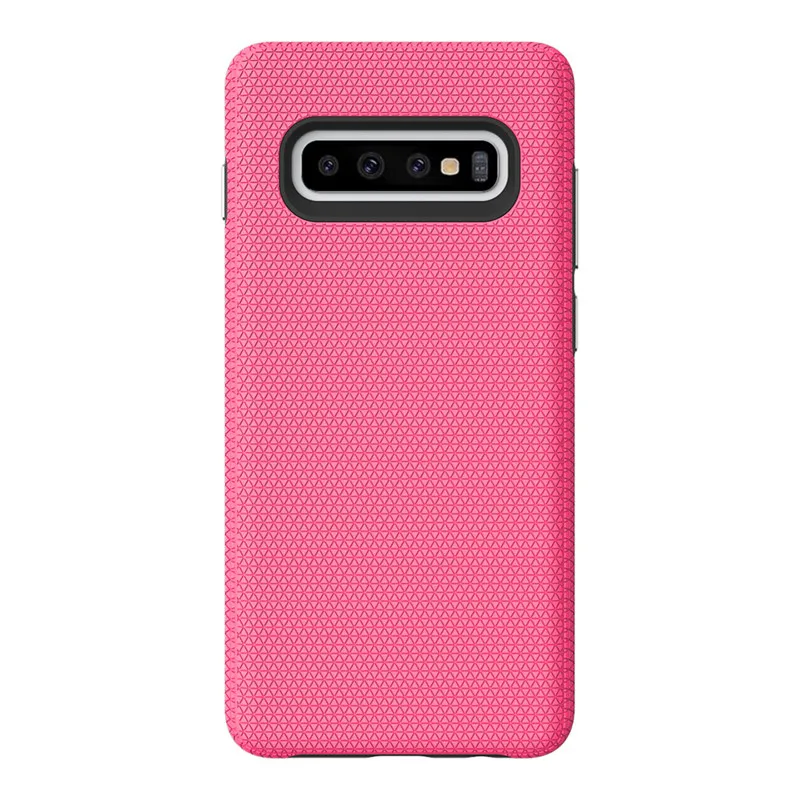 Rose Red Теплоотвод мобильный телефон Сумки Чехлы для samsung s10Plus S10lite note9 мода покрытие Европейская версия PU силиконовый Жесткий Чехол - Цвет: Rose Red
