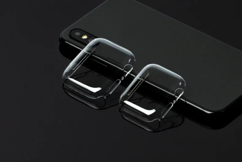 Ультратонкий жесткий экран для ПК Защитный чехол для Apple Watch Series 5/4/3/2 Крышка Shell Защитная рамка для iWatch 42 38mm 44 40mm