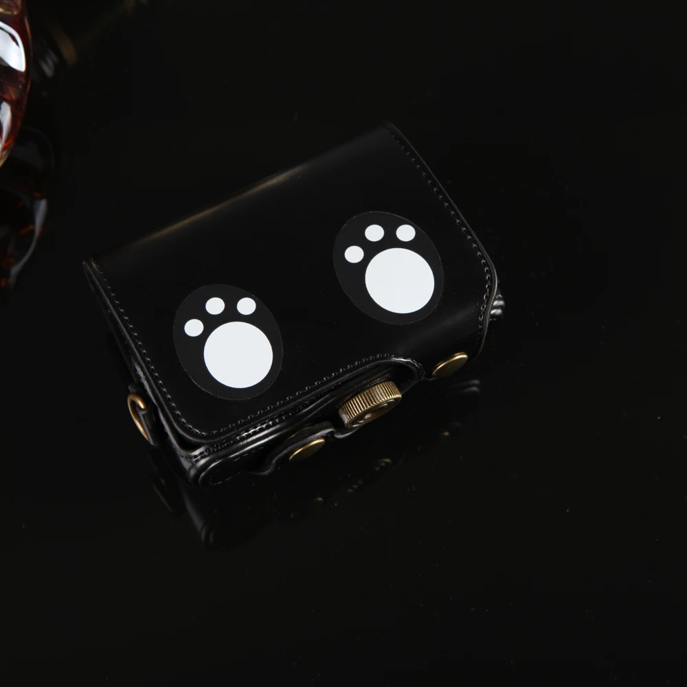 Чехол для видеокамеры из искусственной кожи с мультипликационным принтом Canon