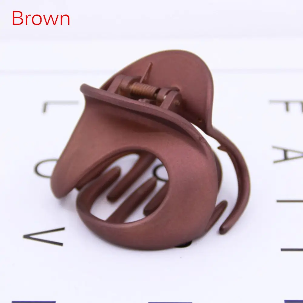 Brown 1 шт., женские заколки с бабочкой для волос, заколки для волос, заколки для волос, парикмахерские украшения, инструменты для укладки волос - Цвет: Brown