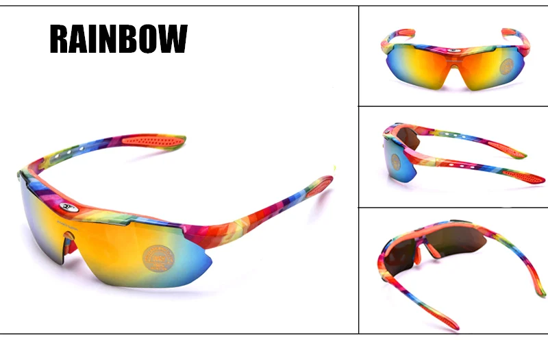 Велосипедный Спорт Рыбалка Защита от солнца очки Gafas для глаз Велоспорт Ночное