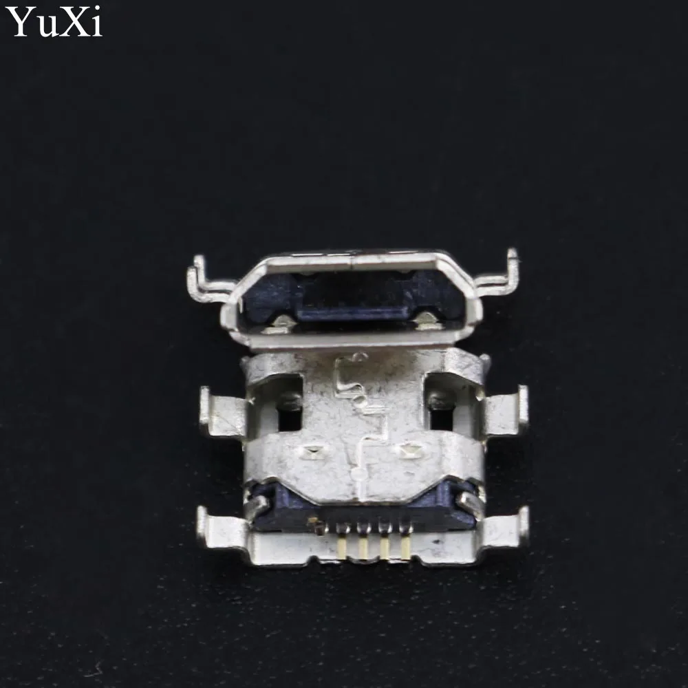 YuXi 20 шт./лот мини микро USB разъем для зарядного порта Huawei C8813 C8813Q C8813D Y300 U9508 G510 G520