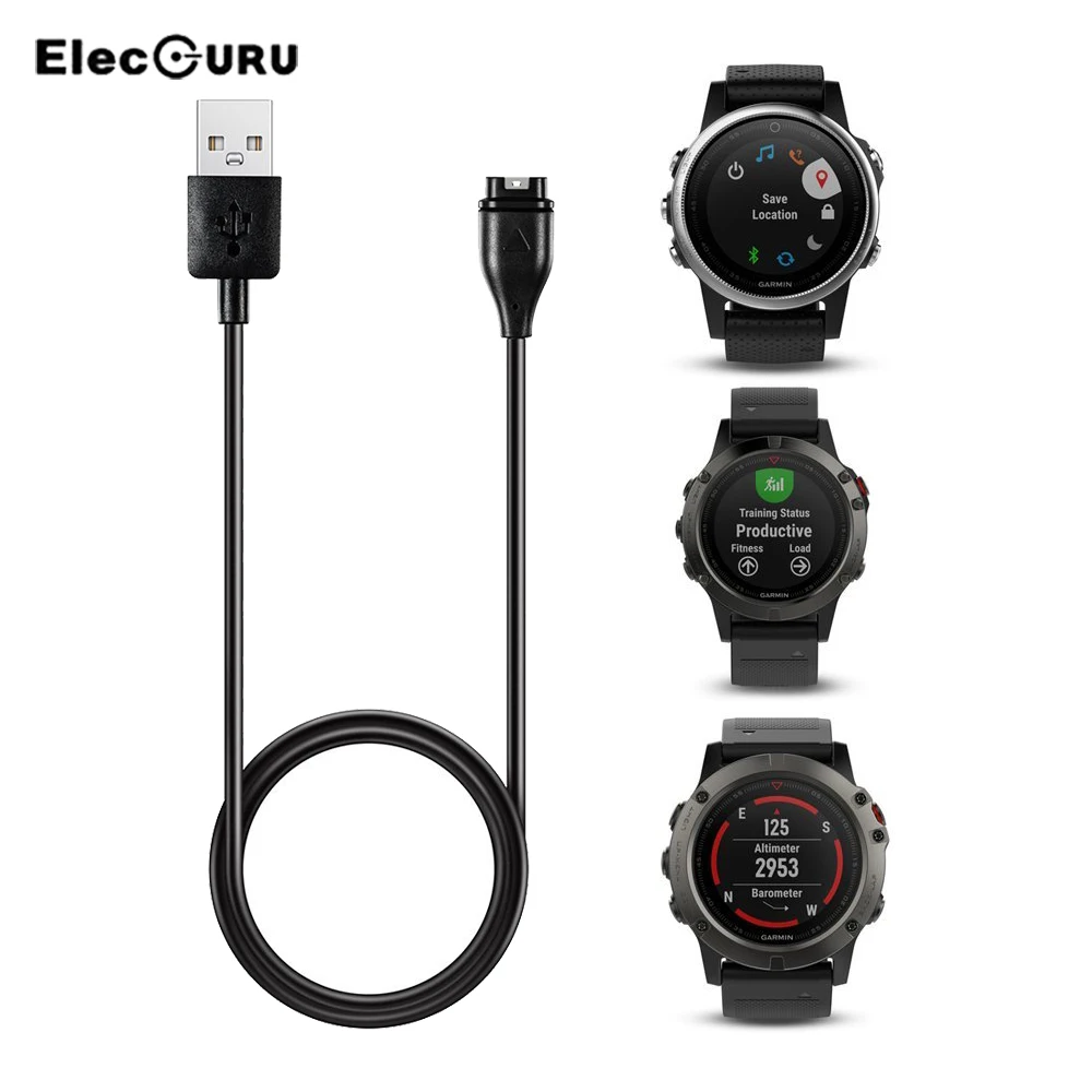 Смарт часы Зарядное устройство USB кабель синхронизации данных для Garmin Vivoactive 3/Fenix