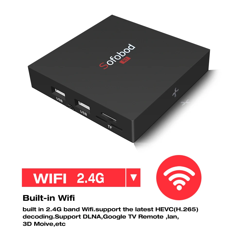 Лучшая испанская IP tv PROCAJA IP tv SOFOBOD Andriod tv Box Amlogic S905W wifi 4k Франция арабский Португалия IP tv подписка+ 2000Live& VOD