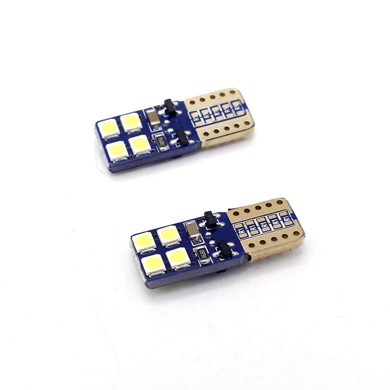 Светодиодсветодиодный лампа для чтения Tak Wai Lee 2X 8SMD T10 3030 с клиновидным цоколем W5W