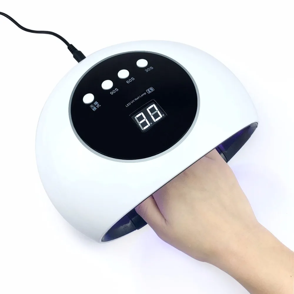 2018 New Nail Dryer 45W UV LED Lamp SUN for Automatic Sensor Curing All Gels Builder Polish Varnish Manicure Tools | Красота и