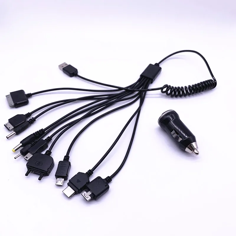 Универсальный настенный USB кабель 10 в 1 для зарядки мобильных телефонов шнур LG KG90