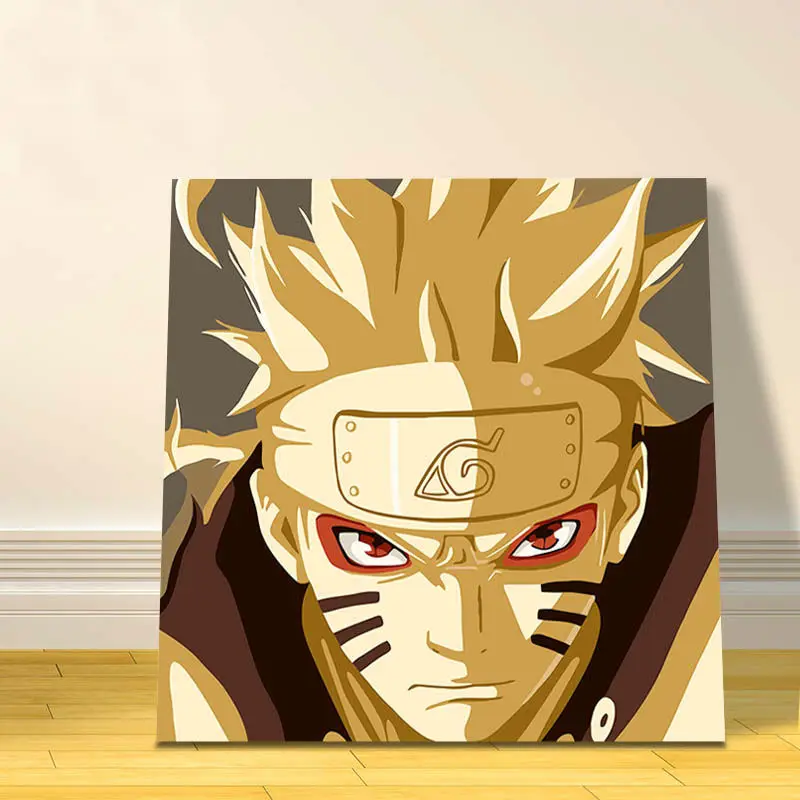 Раскраска по номерам Hokage Ninjia цифровая краска японский стиль мультфильм картины