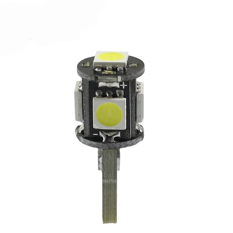W5W T10 canbus светодиодный cob обратный светильник автомобиля 5 SMD габаритных огней