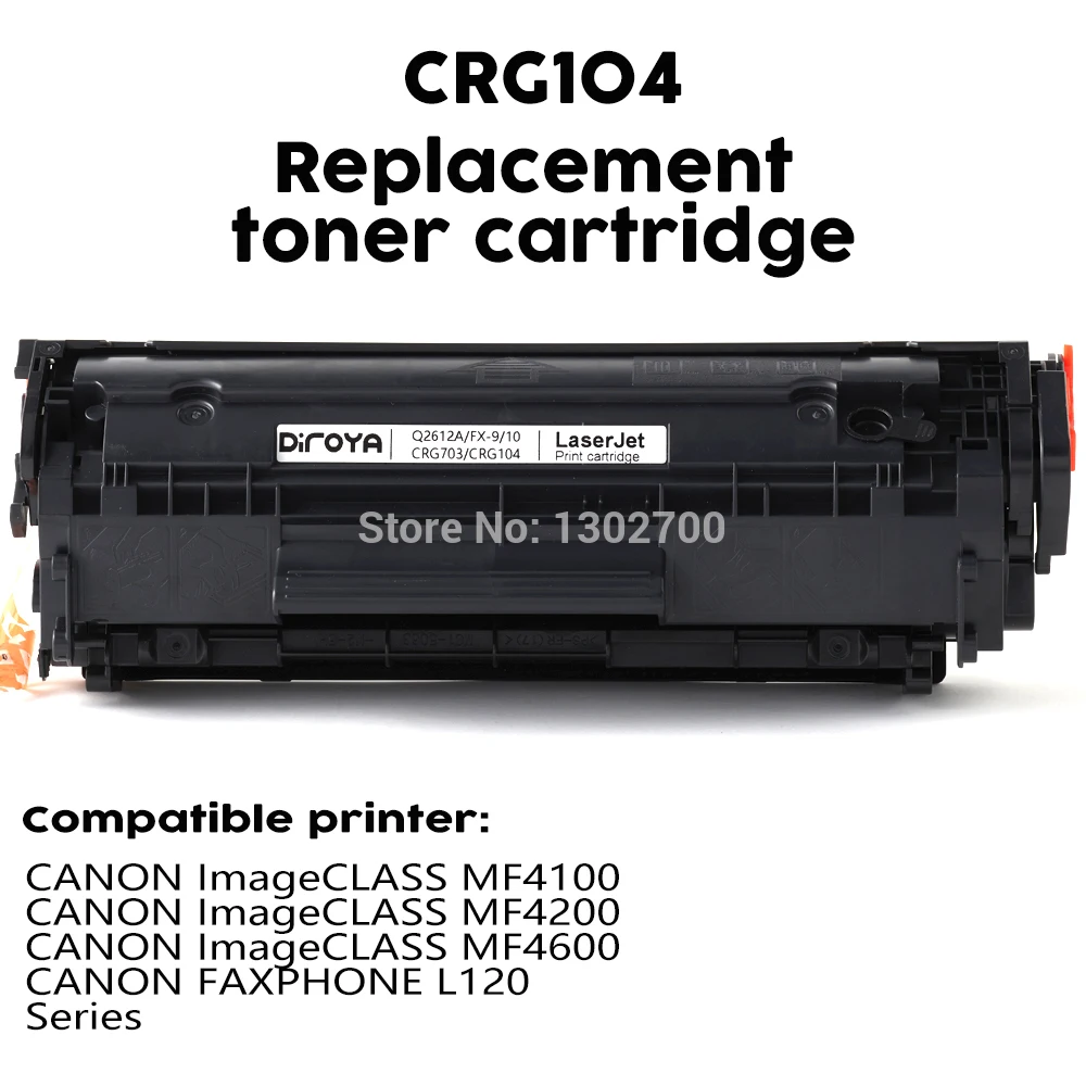 CRG104 CRG304 CRG704 CRG 104 704 тонер-картридж для canon D450 MF4120 MF4130 MF4150 MF4270 MF4660 MF6570 L120 принтер