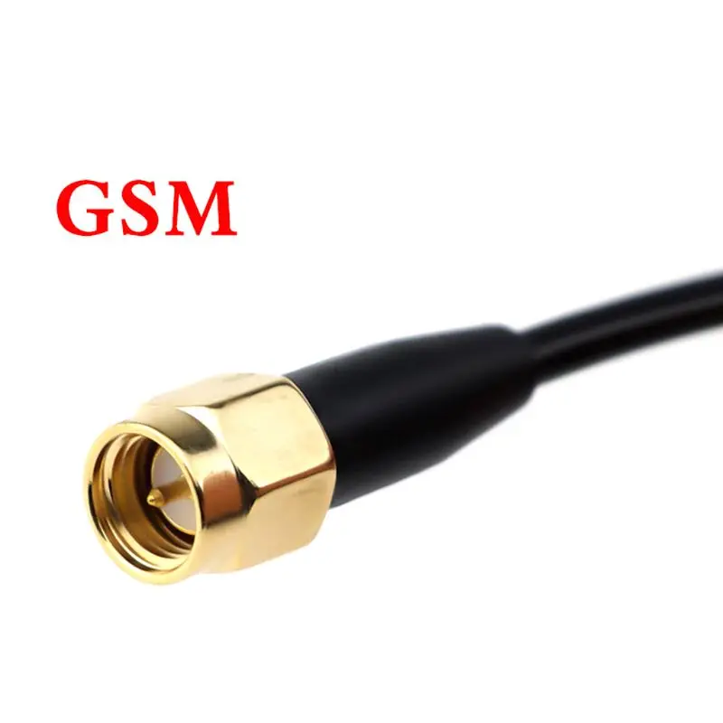 Бесплатная доставка 900 1800MHZ Антенна дальнего действия GSM GPRS SMA штепсельная вилка