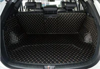 high quality special car trunk mats for hyundai santa fe 5 seats 2018 2013 waterproof boot carpets cargo liner for santafe 2017