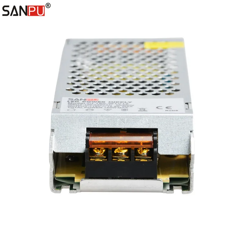 SANPU SMPS 150 Вт 12В светодиодный блок питания 12А AC в DC трансформатор для освещения