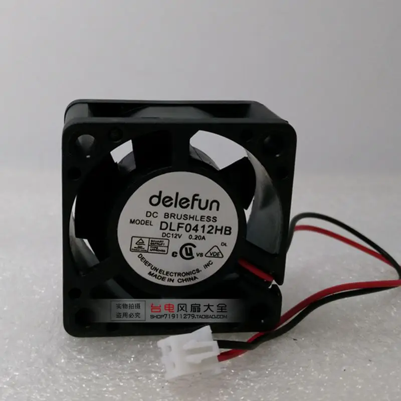 

4CM 4020 DC 12V 0.2A Double Ball DLF0412HB Cooling Fan 4cm