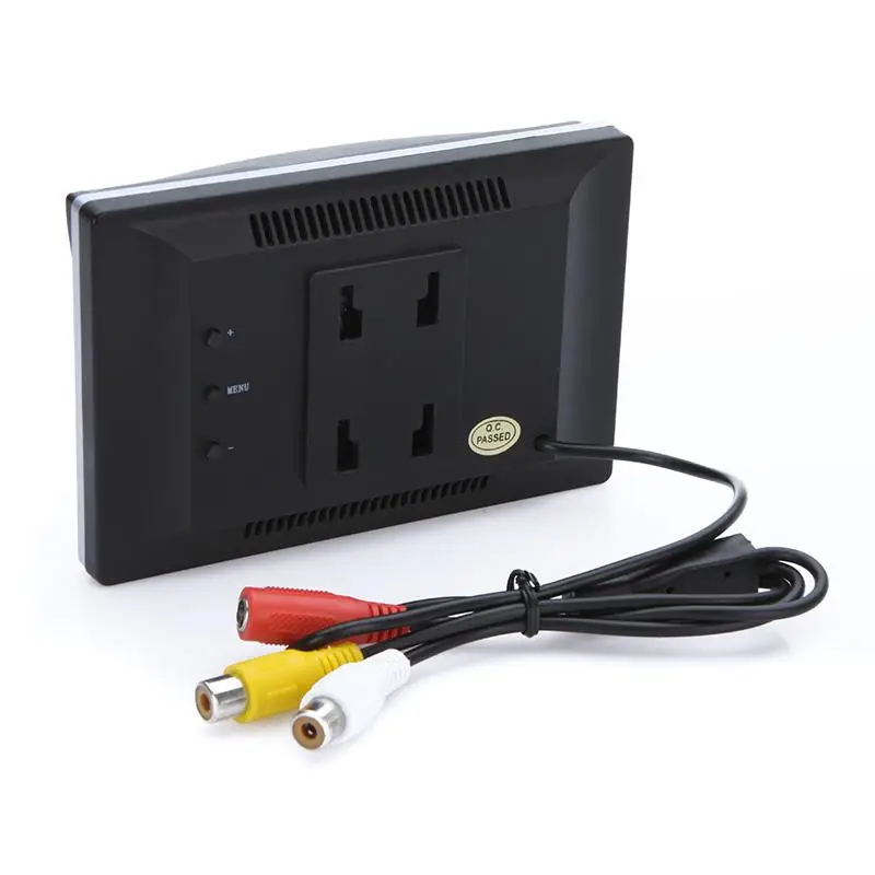 Автомобильный монитор дисплей 5 дюймов камера TFT ЖК экран цифровой цветной