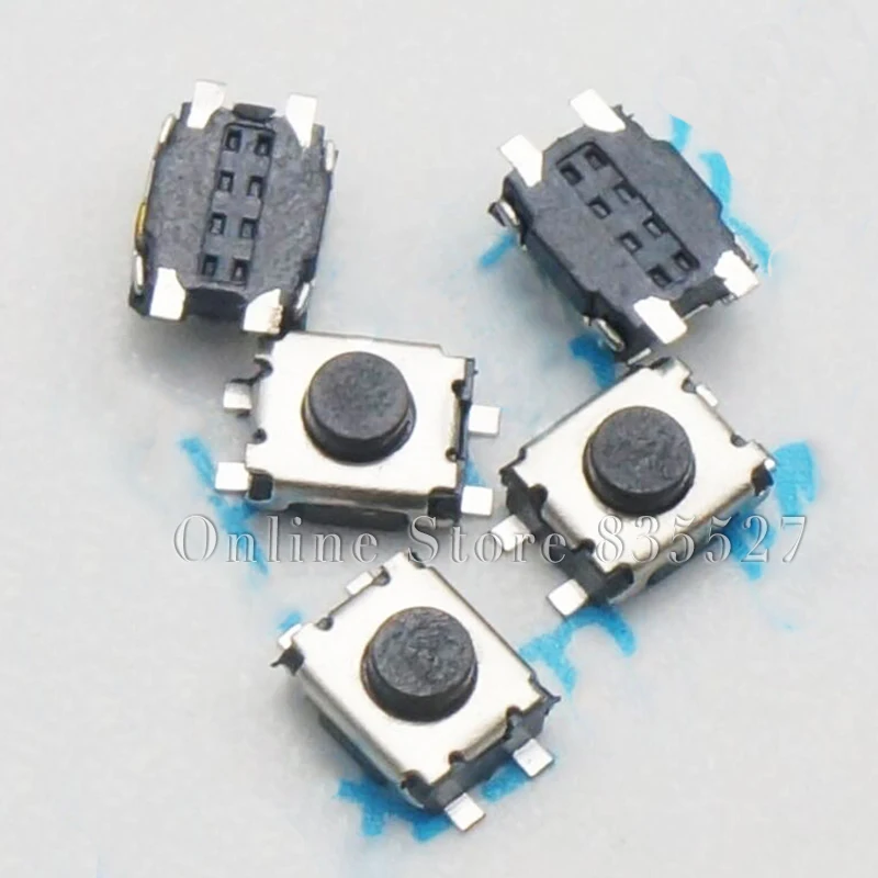 200 шт./лот 3*4*2 четырехконтактный переключатель Черепаха 3x4x2 SMD 4 фута мм подставка в