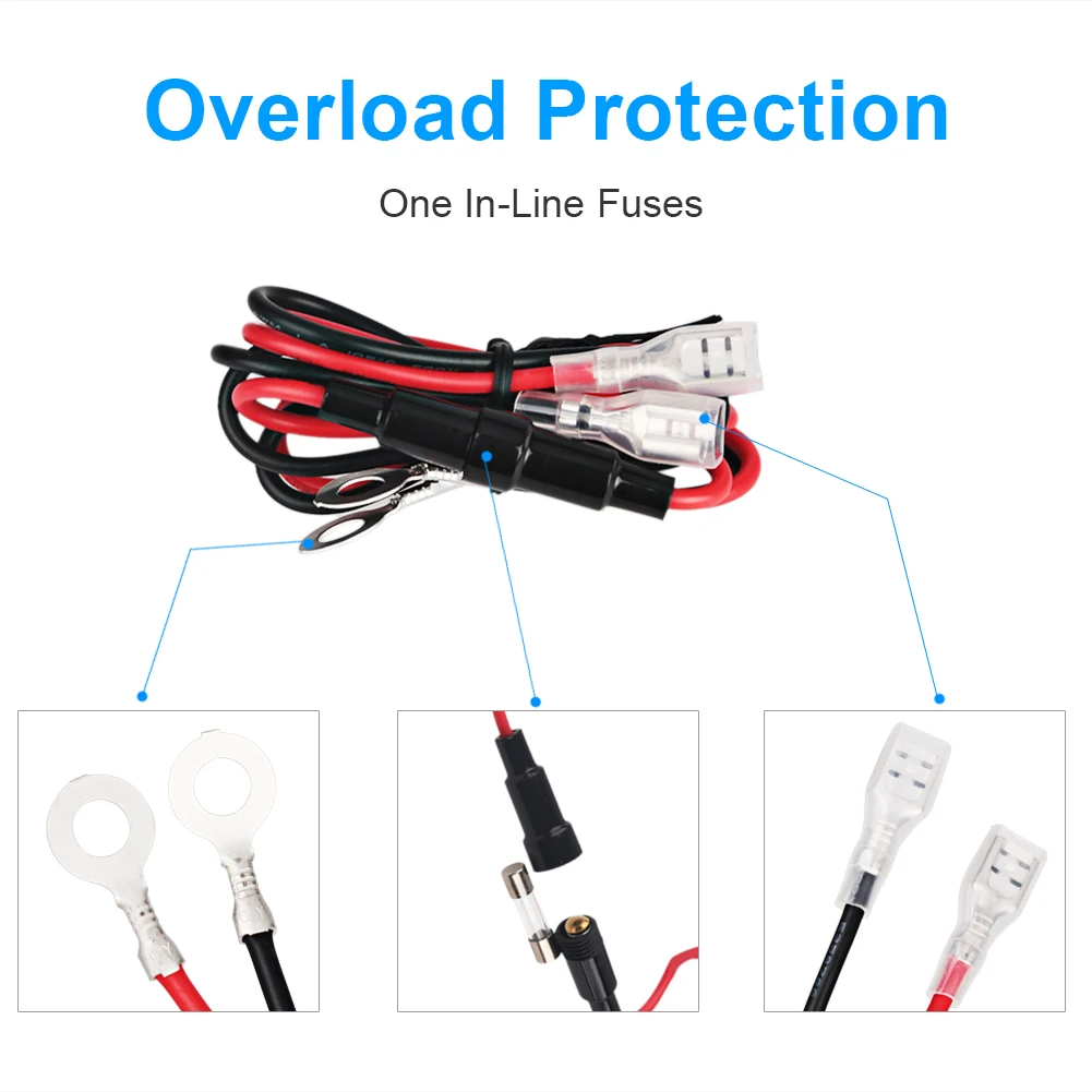 Urbanroad 1 шт. водонепроницаемое автомобильное зарядное устройство 5 в 3 А USB двойной