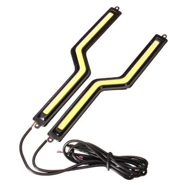 2 шт. Новые супер яркий светодиодный Z Форма автомобиль Авто дневные ходовые огни