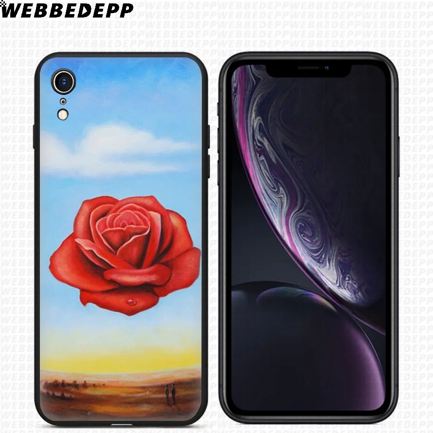 WEBBEDEPP Alvador Dali Мягкий силиконовый чехол для iPhone 11 Pro Xr Xs Max X или 10 8 7 6 6S Plus 5 5S SE Case |