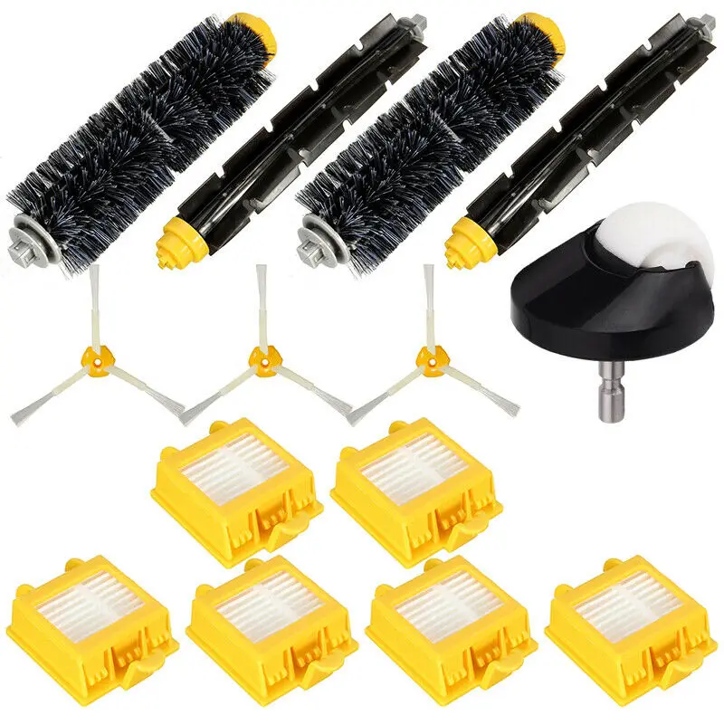 14Pcs/Set Side Brush Wheel Main Filter For Irobot Roomba 700 760 770 780 | Vacuum Cleaner Parts