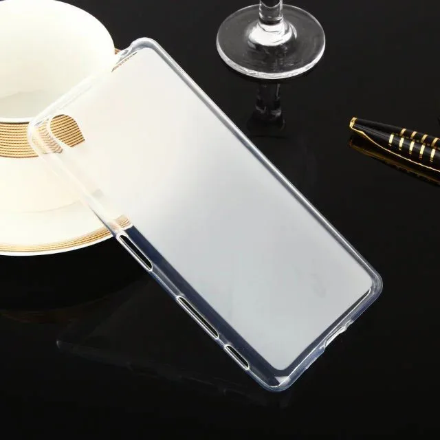 Однотонный нескользящий чехол из ТПУ для Sony xperia X performance sweety мягкая задняя крышка