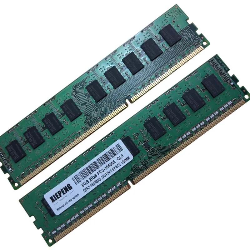 Серверная память 4 Гб DDR3 1333 МГц без буфера ECC 8 2Rx8 ОЗУ ГБ pc3 10600 SD RAM для рабочей