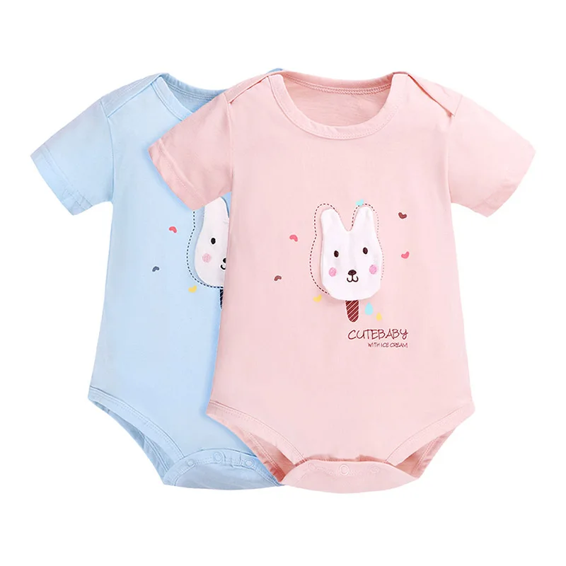 

Baby Bodysuit Overalls Newborn Boy Girl Clothes Infant Roupas Baby Jumpsuit Costume Cotton 2 PCs/Lot Toddler Boy Girl Clothing