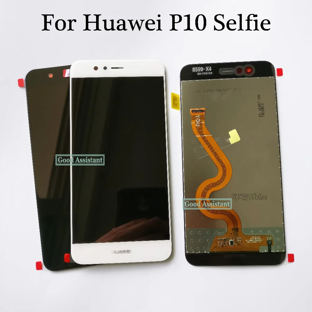 Черный/белый 5 дюймов для Huawei p10 selfie BAC L23 L03 (без P10) ЖК дисплей сенсорный экран