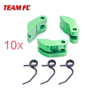 10 компл.лот оптовая продажа безколлекторная электрическая модель RC 081008 81202 алюминиевая муфта  пружина для 18 моделей уменьшенного масштаба деталь нитро-двигателя Himoto Redcat RC автомобилей Обновление Запчасти S221