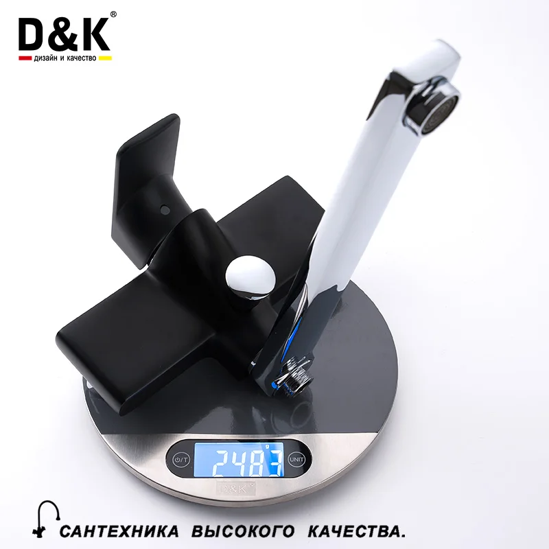 D&K Смесители для ванны латунь черная холодной и горячей воды кран DA1433315|tap tap|tap