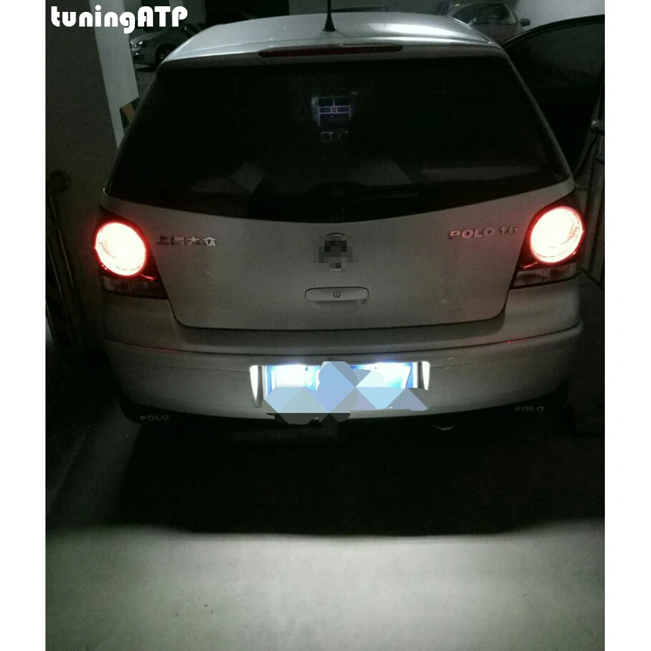 Светодиодный светильник для номерного знака VW Golf 4 5 6 7 / Eos Lupo Passat Sedan B6 B7 CC Phaeton Polo /New