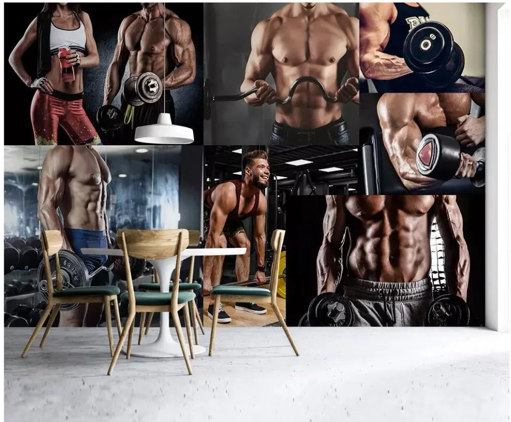 

3d обои на заказ, фотообои для стен, тренажерного зала, йоги, кафе, дома, гостиной