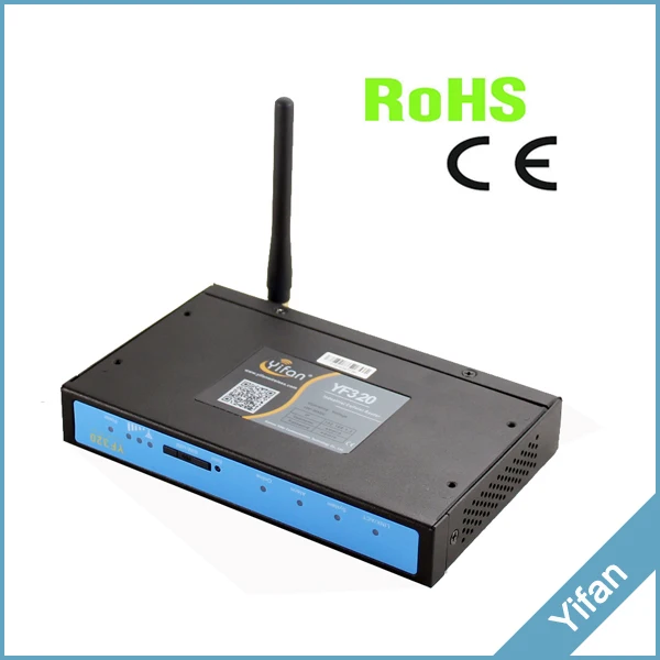 YF320-H промышленный VPN-роутер 3G для мониторинга солнечного поколения банкомата |