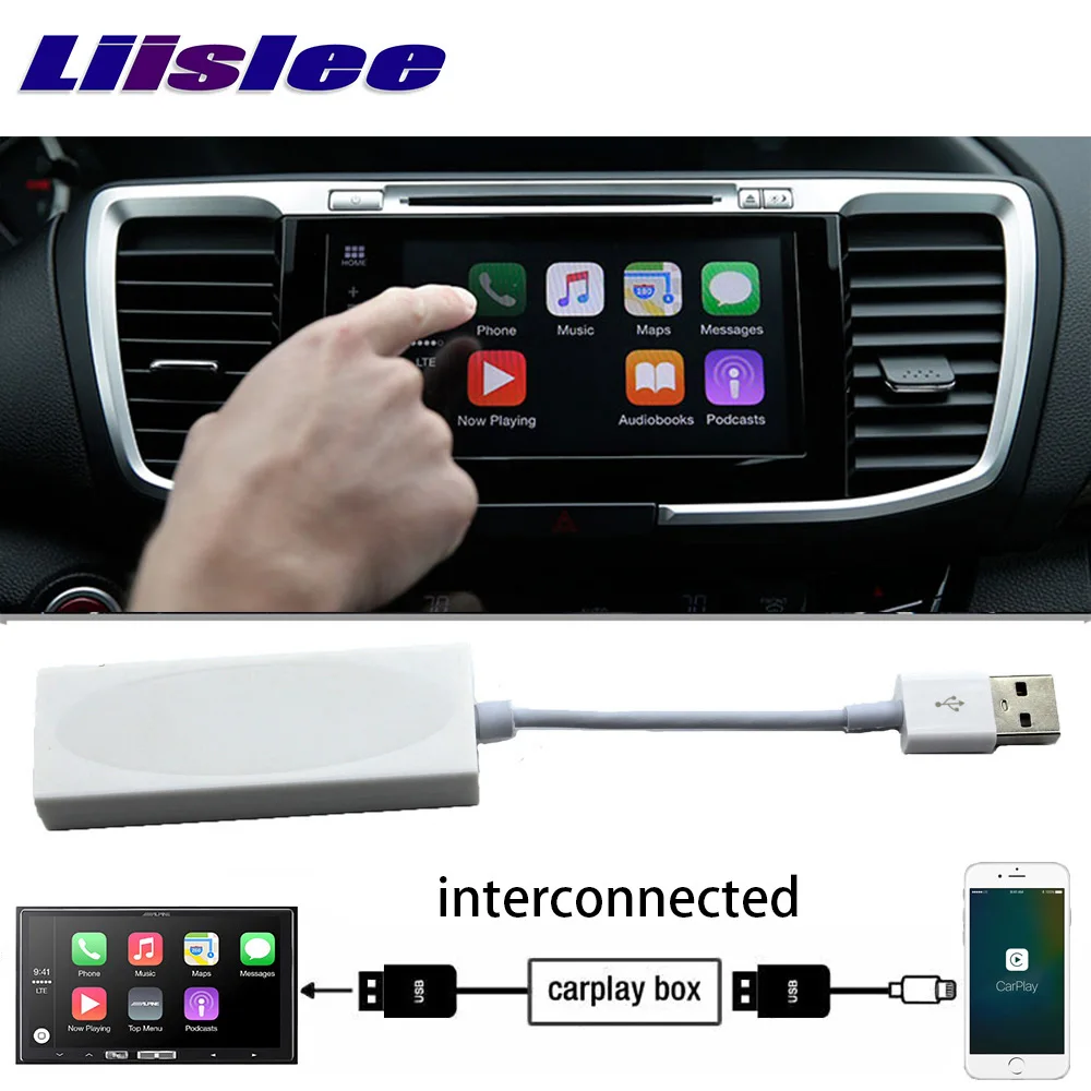 Liislee CarPlay адаптер Коробка USB ссылка на сенсорный экран управление телефон