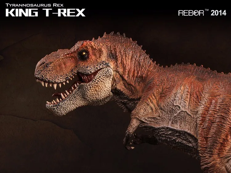 Rebora 1:35 динозавр Палеонтологическая коллекция король T-REX Гараж Комплект статуя для фанатов подарок на праздник