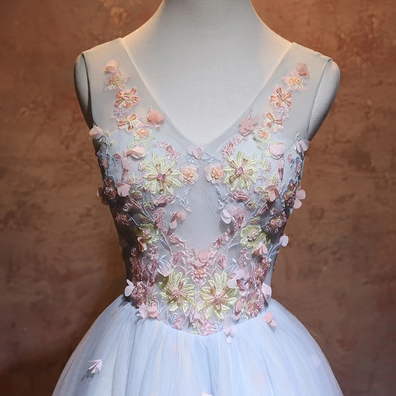 Женское коктейльное платье NICEOOXIAO элегантное Короткое бальное без рукавов с v