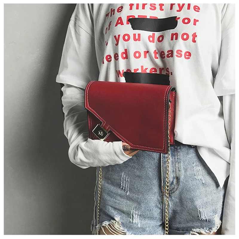 Винтаж из искусственной кожи Для женщин сумка Crossbody слинг для отдыха S137|Сумки с