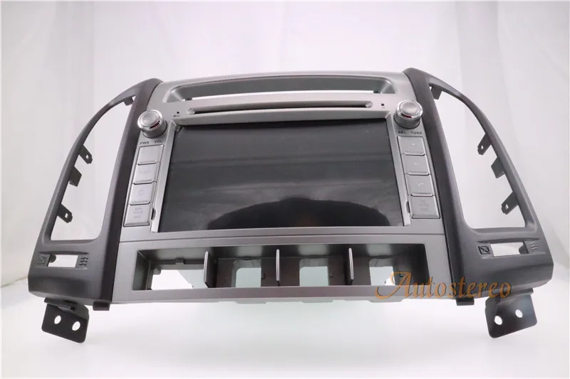 Android7.1 8 Автомобильный CD dvd-плеер автостерео блок gps навигация для hyundai Santa Fe 2006-2011 Автомобильный мультимедийный стерео Авто головное устройство