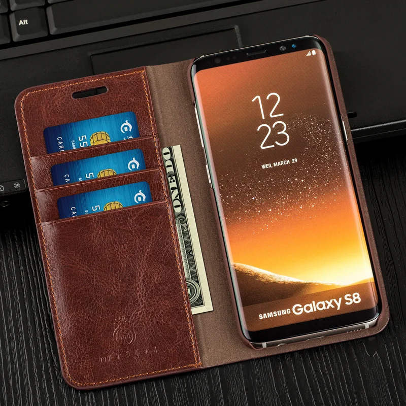 Роскошный женский кожаный чехол кошелек Musubo для iPhone Xs Max 7 8 6s Plus Samsung Galaxy S20 Ultra S10 + S9