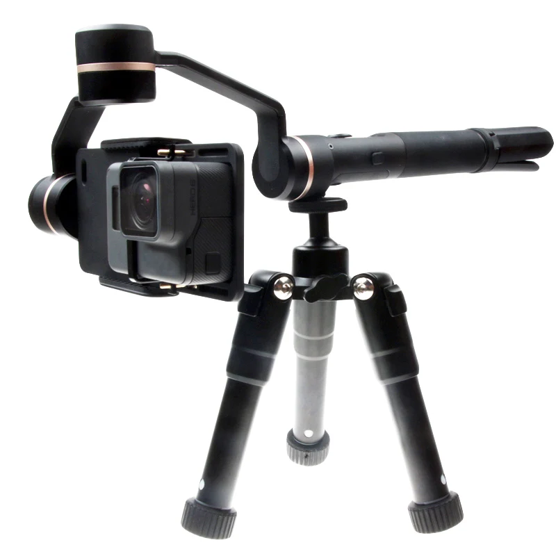 Адаптер для DJI Osmo Mobile 2 Zhiyun Smooth 4/3/Q Feiyu Mount Plate Gimbal GoPro Hero 7 6 5 4 Xiaomi Yi 4K SJCAM