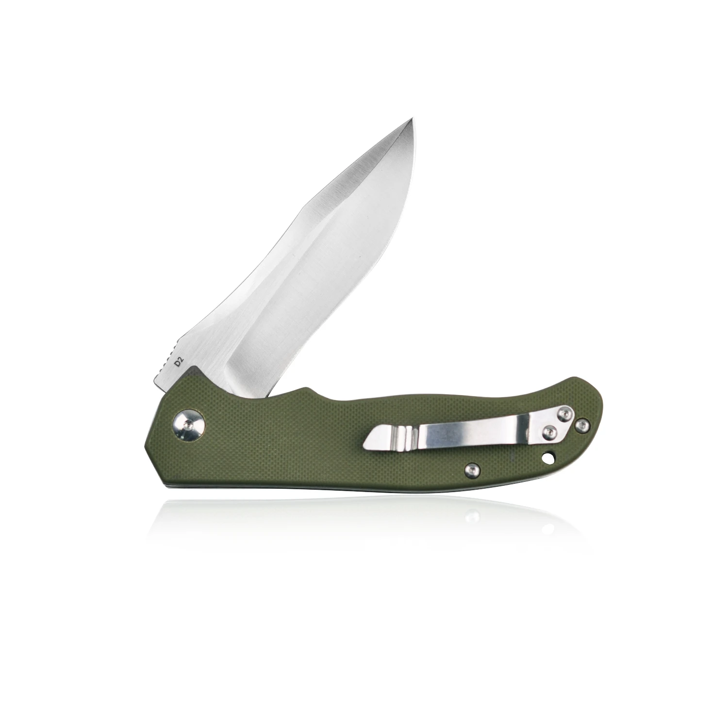 KUBEY KU162 G10 Ручка EDC карманный нож с точкой падения D2 лезвие мяч баринг Открытый Тактический Кемпинг выживания складные ножи