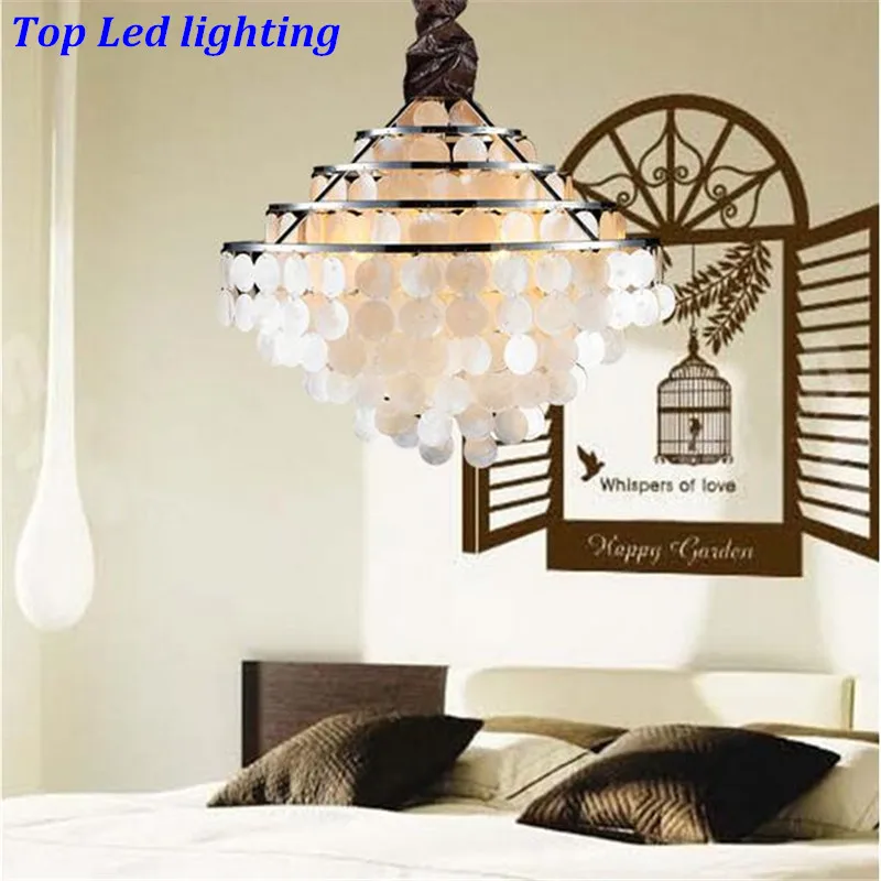 Море со шпилькой креативный ручная работа снаряды колокольчик светодиодный E14 *