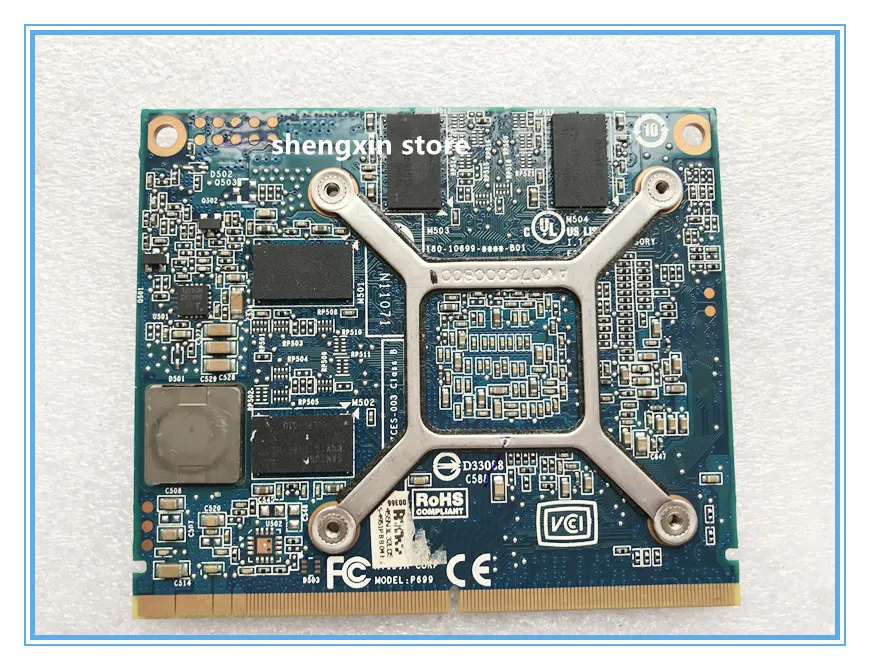 Видеокарта FX880M FX 880M фотографическая карта памяти 595821 001 1 ГБ для HP elitebook 8540w 8540p тест