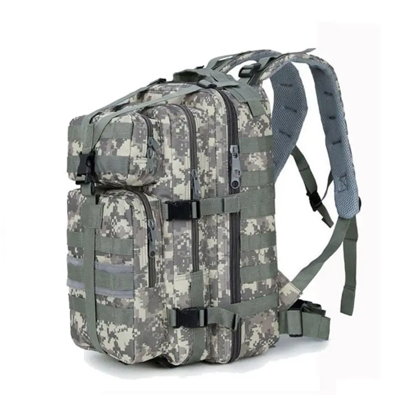 Scione мужской военный рюкзак Mochilas Камуфляжный дорожный рюкзак для мужчин сумка 35 л походная сумка водонепроницаемый рюкзак для альпинизма - Цвет: ACU Digital