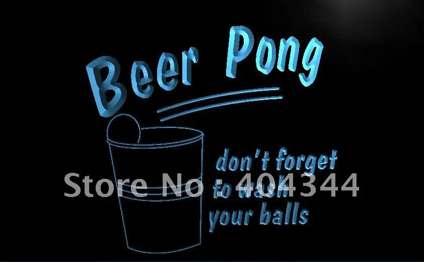 

LB940- Beer Pong Game Bar Pub Club NEW Light Sign