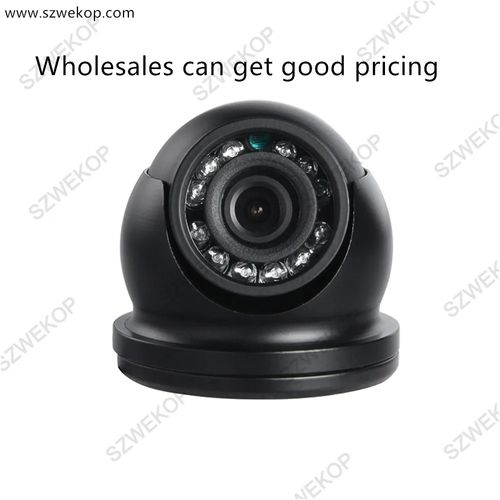 AHD 720P Indoor Plastic Vehicle Camera IR Night VIsion Aviation Interface for Bus Car Truck Vans Taxi | Безопасность и защита
