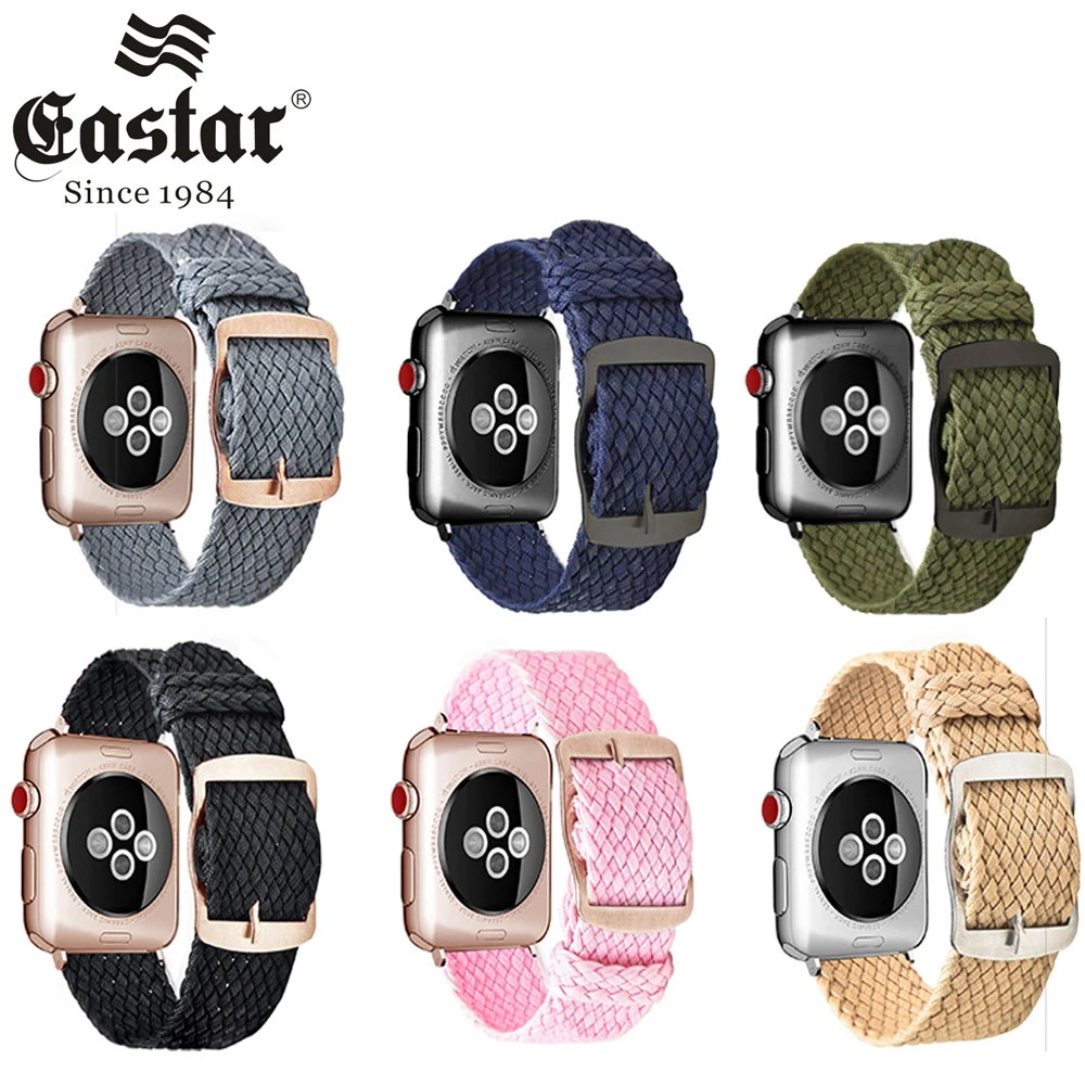 Ремешок нейлоновый для Apple Watch Band Series 3/2/1 мягкий воздухопроницаемый спортивный