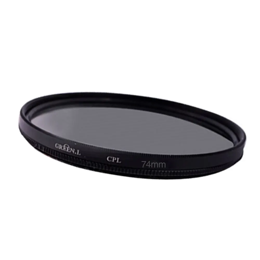 

Mcoplus CPL Filter 74mm Circular Polarizing CIR-PL Slim Polarizer For Canon Nikon Sony SLR Camera Lens