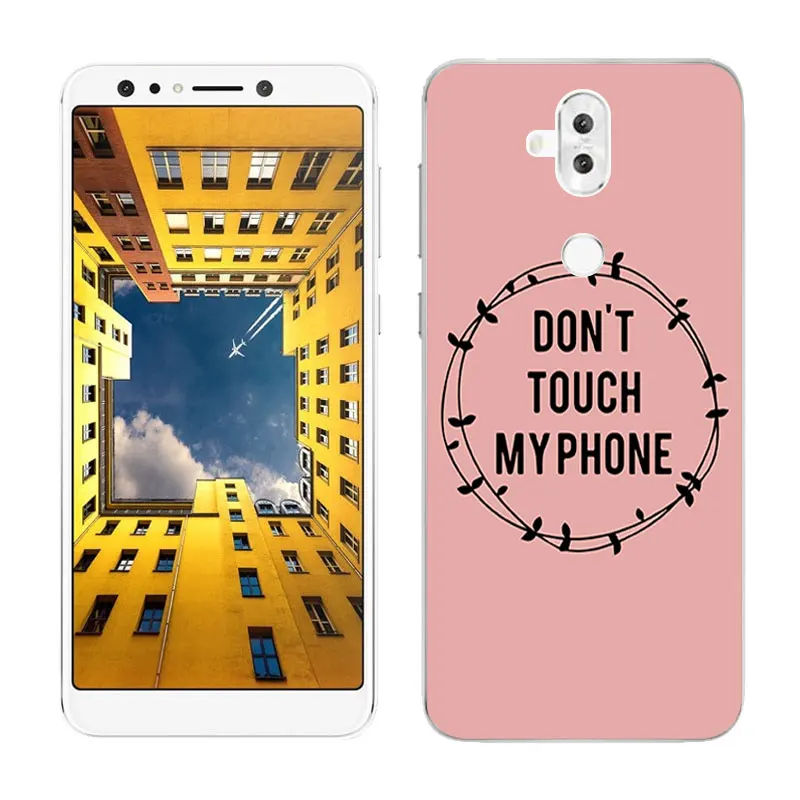 03 Для Asus Zenfone 5 Lite ZC600KL 6," чехлы для мобильного телефона из мягкого силикона с Чехлы бобы Окрашенные чехол для Asus ZF5Q X017D задняя крышка Капа - Цвет: 03