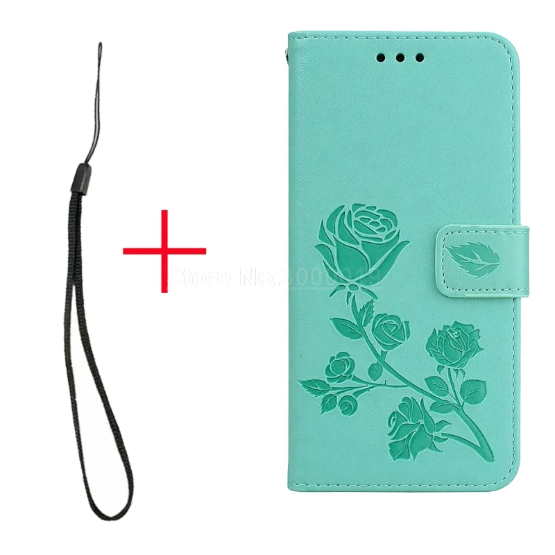 MGH Green with Starp Для Gome U7 чехол 5,99 Роскошный чехол из ТПУ и силикона Флип PU кожаный чехол s для Gome U 7 U7 Телефон задняя крышка для Gome U7 Funda Coque - Цвет: MGH Green with Starp